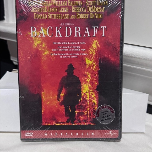 🔥 Backdraft DVD – Explosive Firefighter Action DVD - New in Original Packaging - Picture 1 of 11